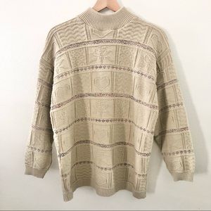 Vintage Basic Editions High Neck Sweater